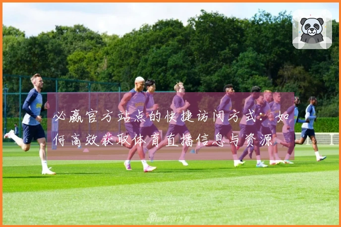 必赢官方站点的快捷访问方式：如何高效获取体育直播信息与资源